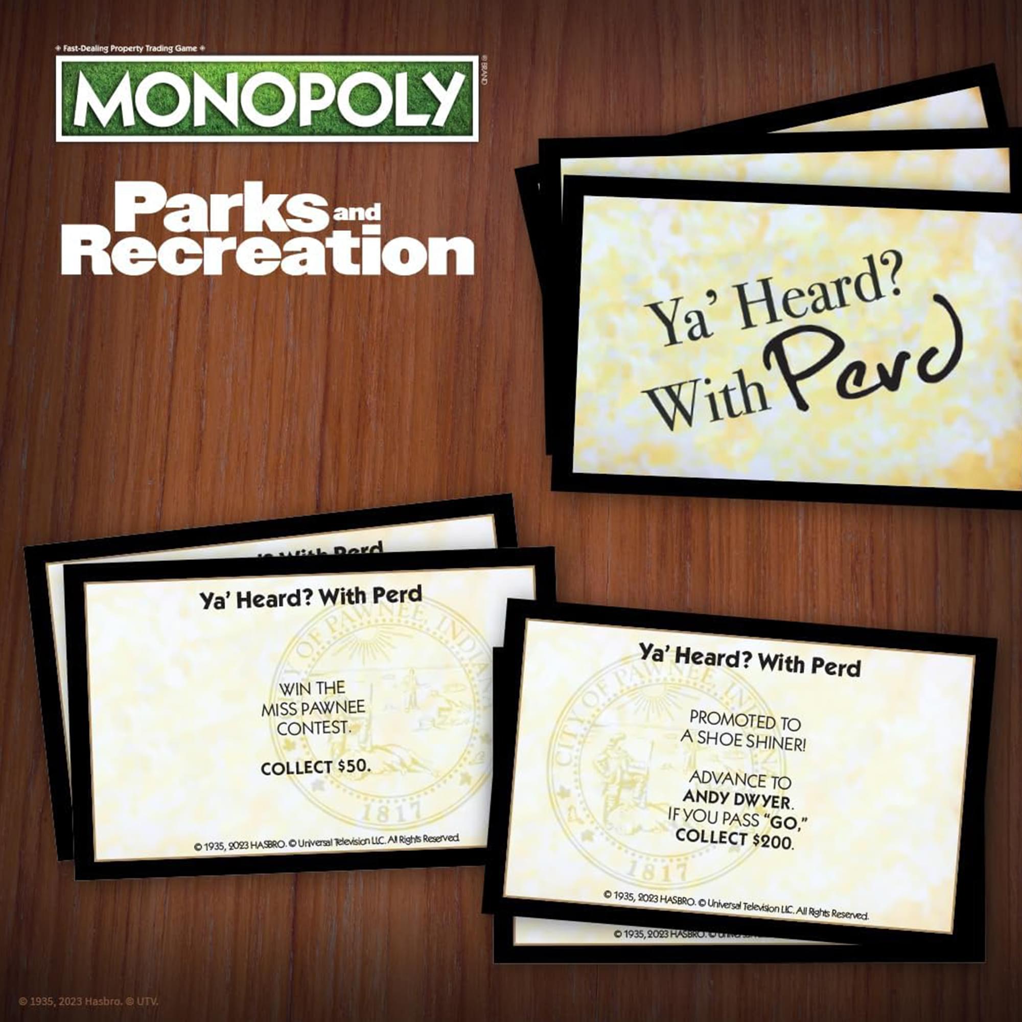 Parks and Rec Monopoly Board Game