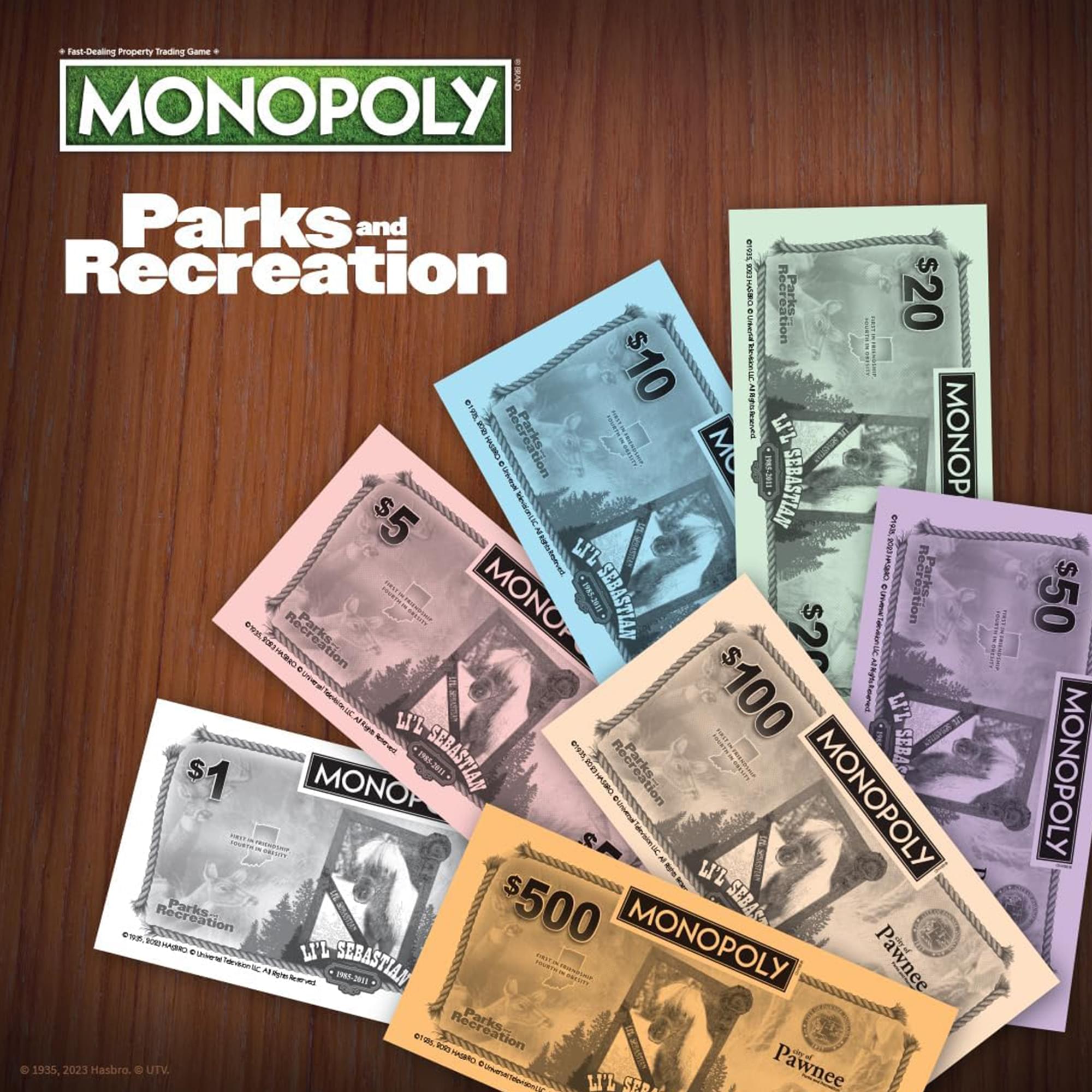 Parks and Rec Monopoly Board Game