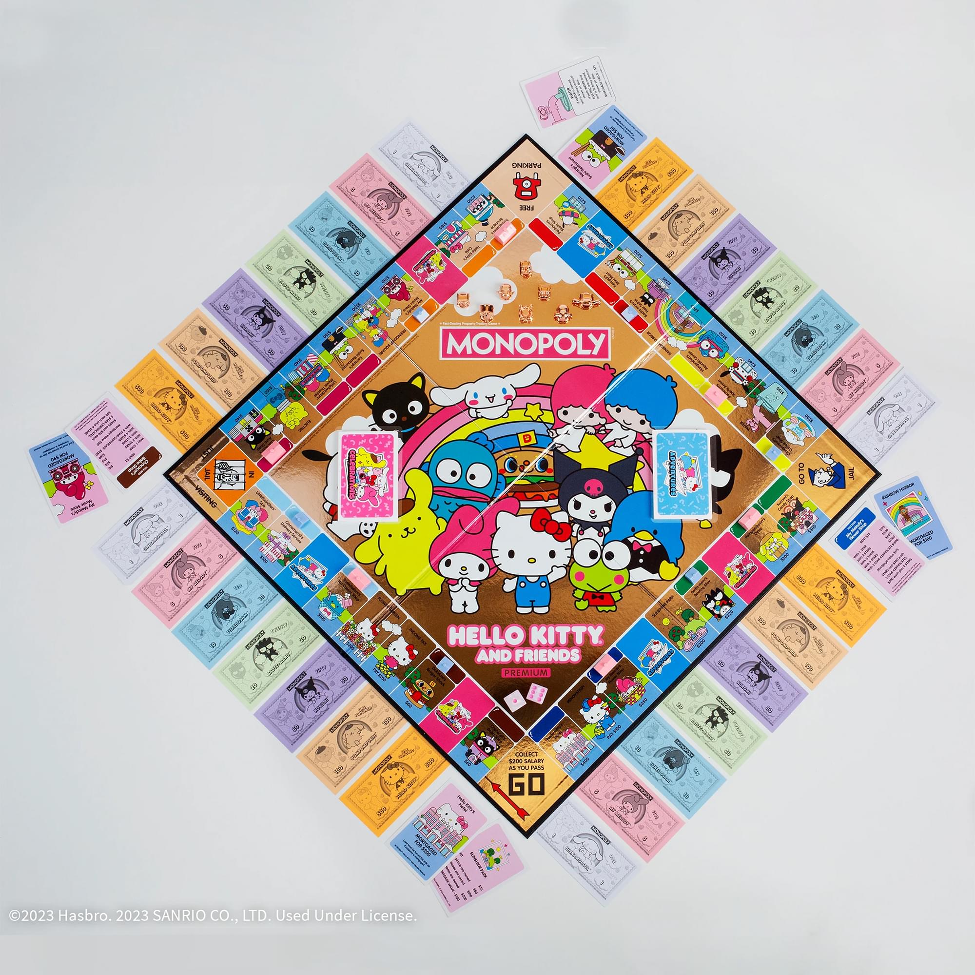Sanrio Hello Kitty and Friends Premium Monopoly Board Game