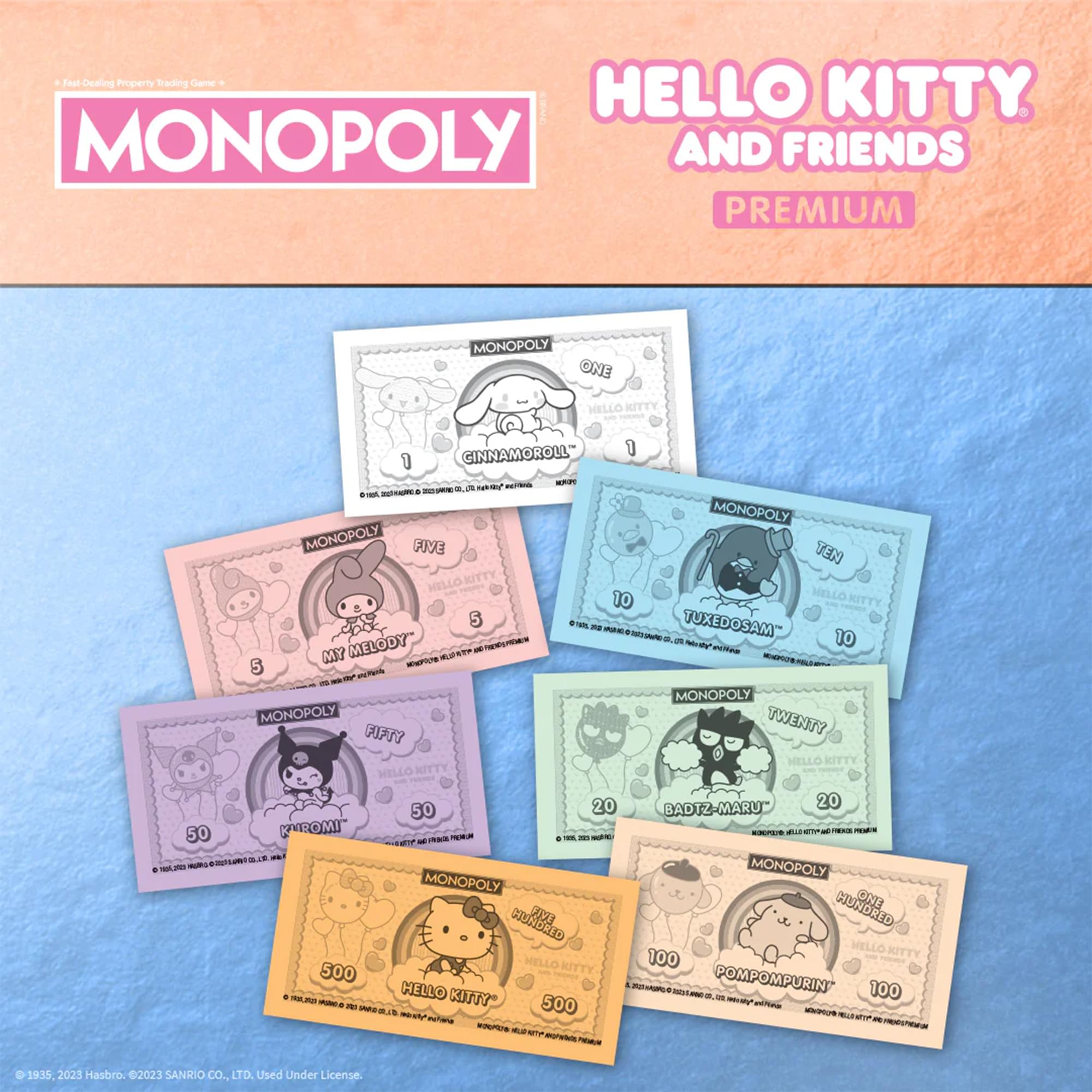 Sanrio Hello Kitty and Friends Premium Monopoly Board Game