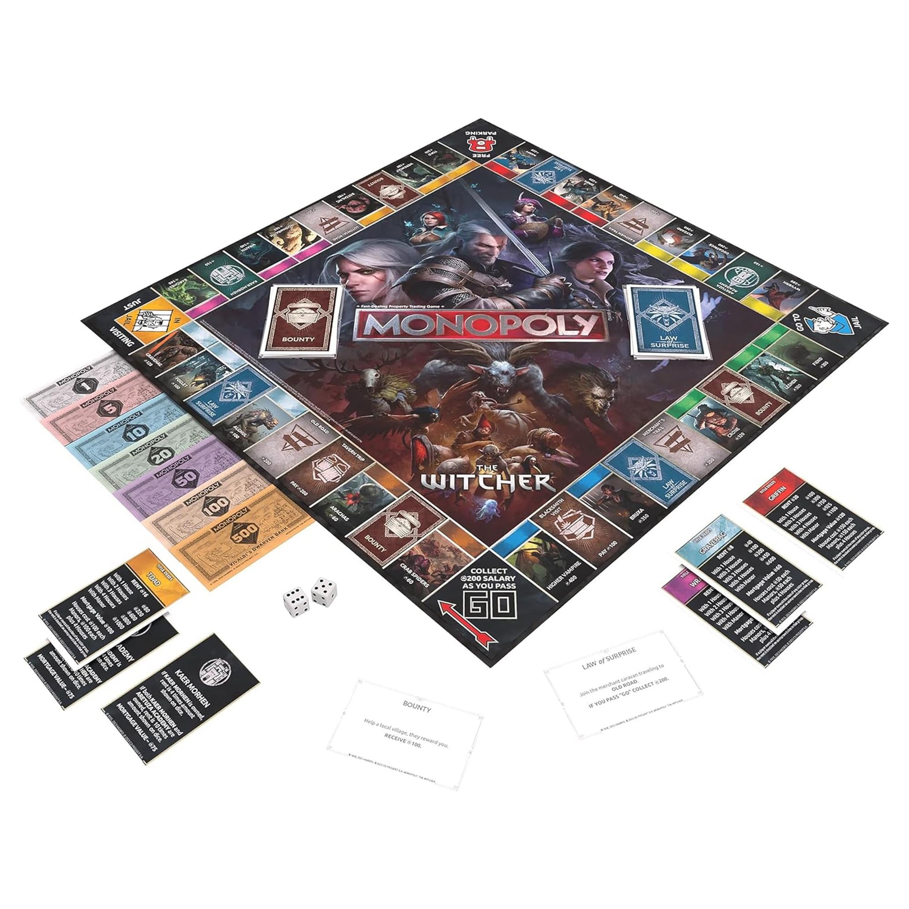 The Witcher Monopoly Board Game