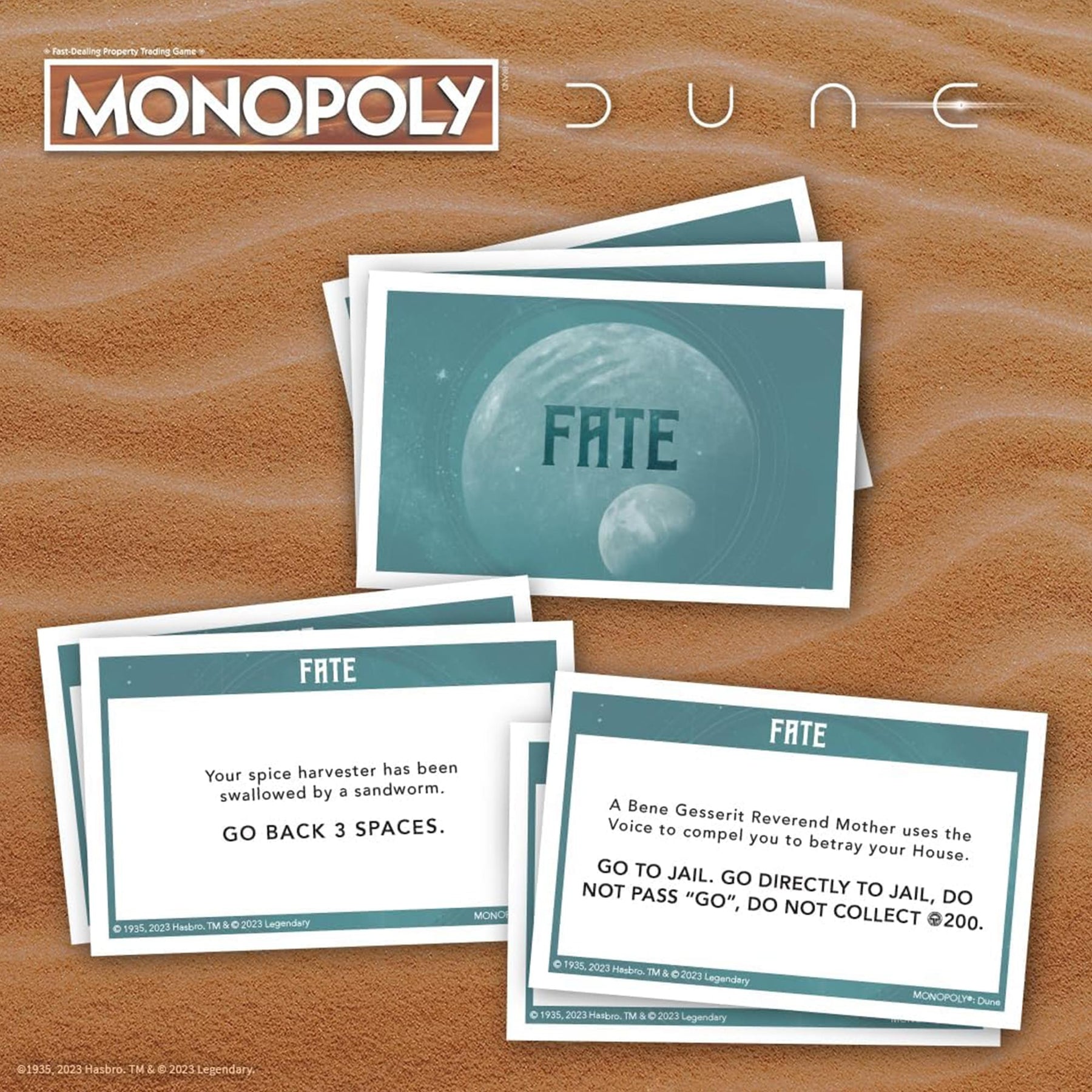 Dune Monopoly Board Game