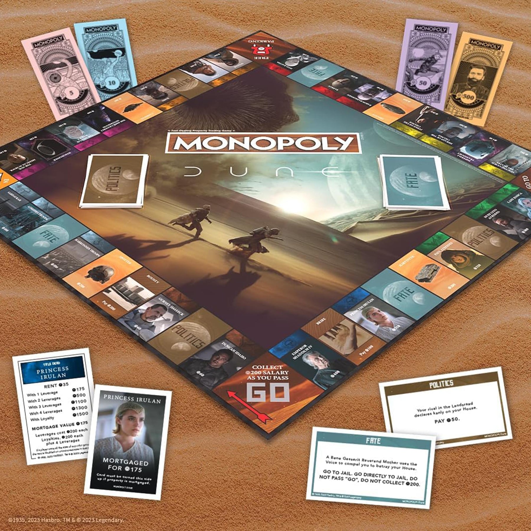 Dune Monopoly Board Game