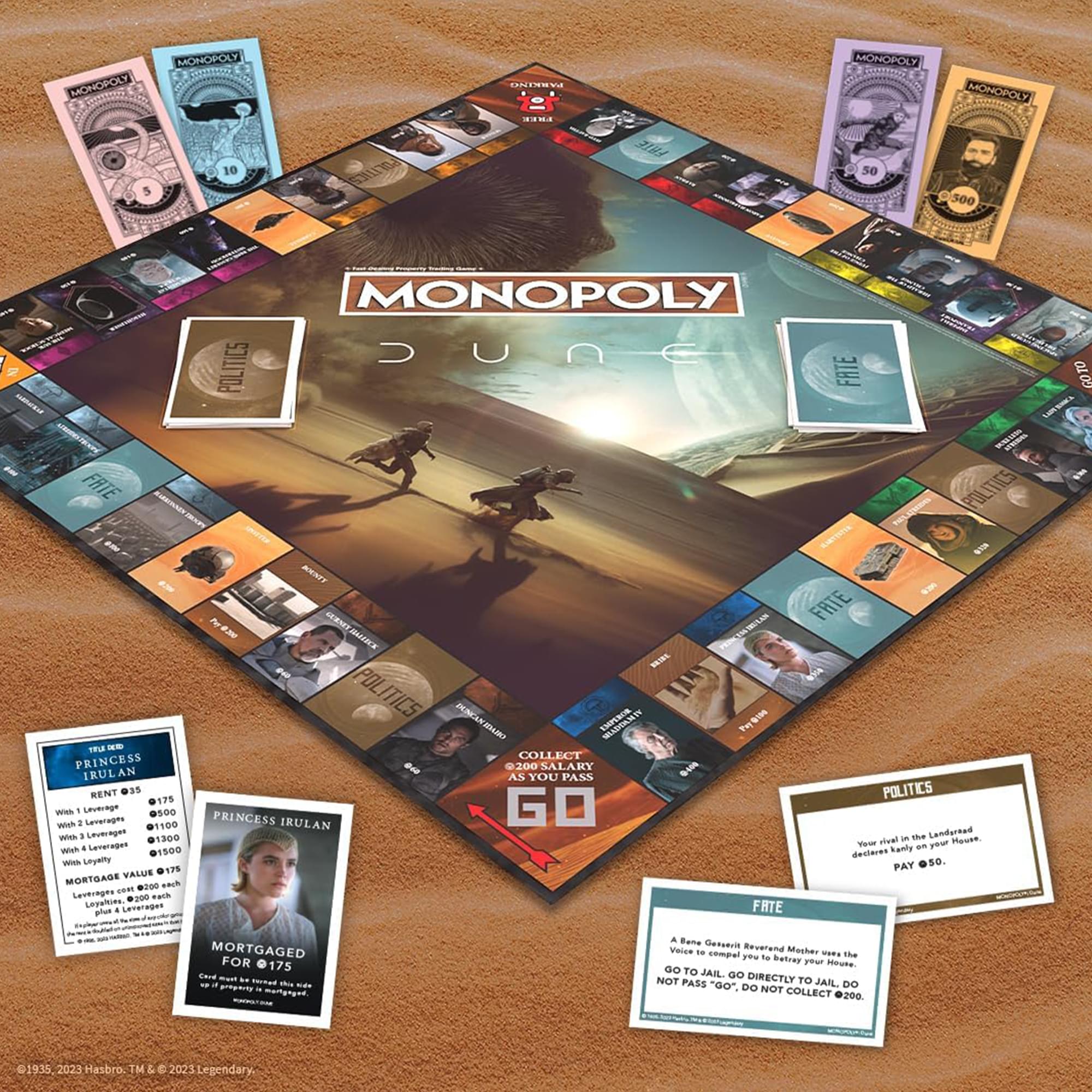 Dune Monopoly Board Game