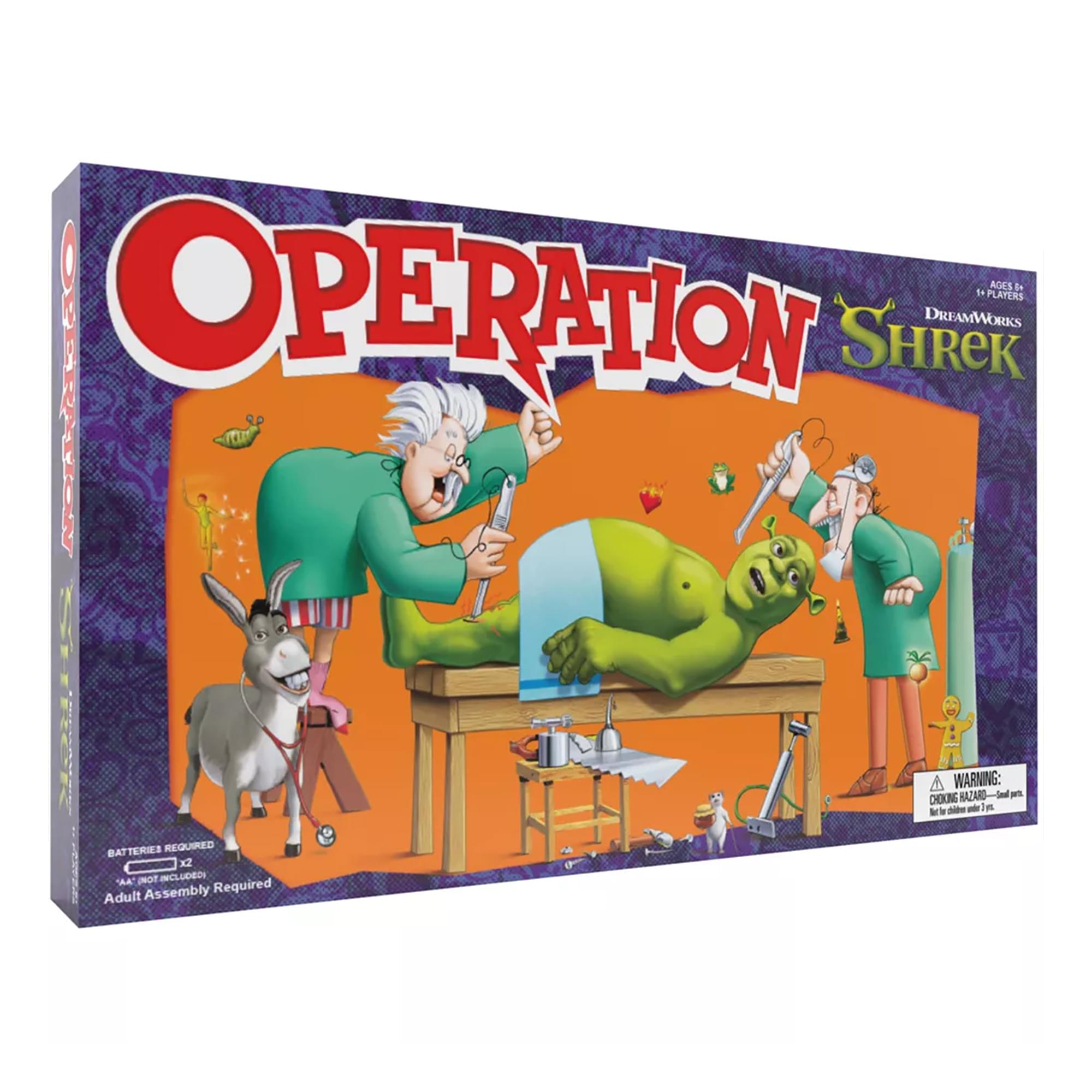 Shrek Operation Electronic Board Game