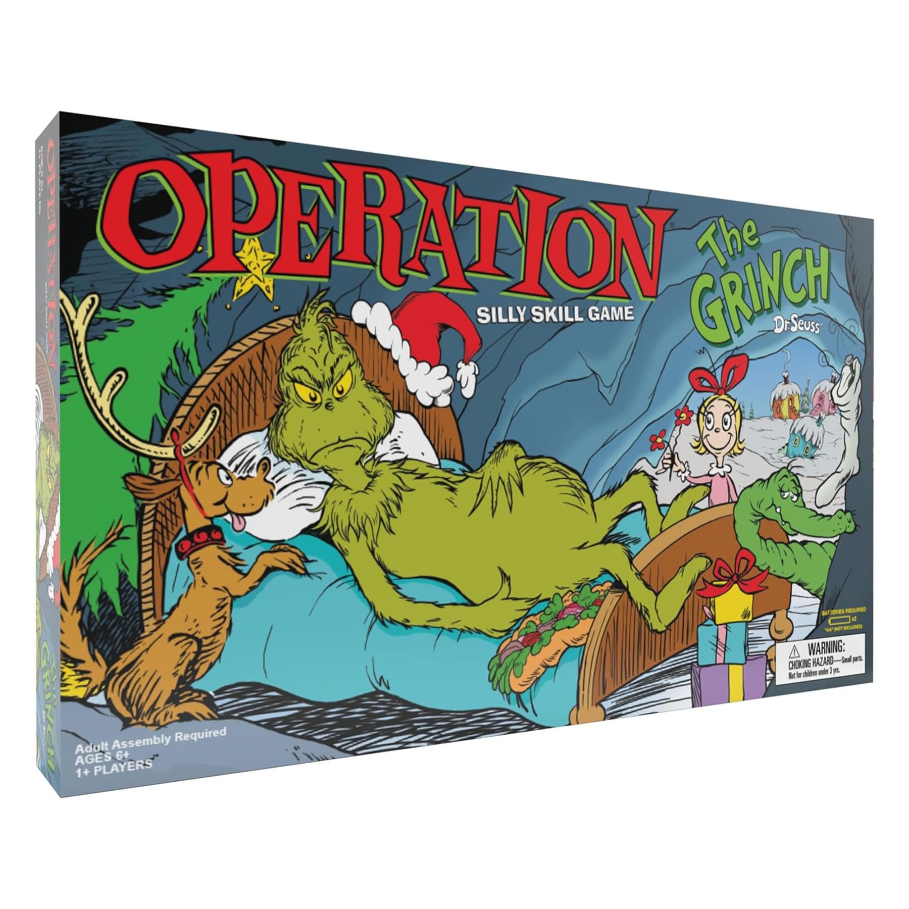 Dr. Seuss The Grinch Operation Board Game