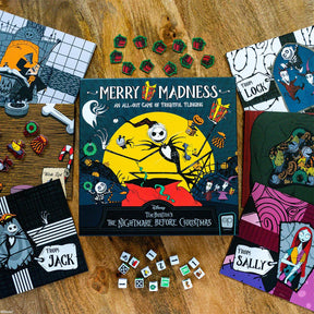 Nightmare Before Christmas Merry Madness Dice Game