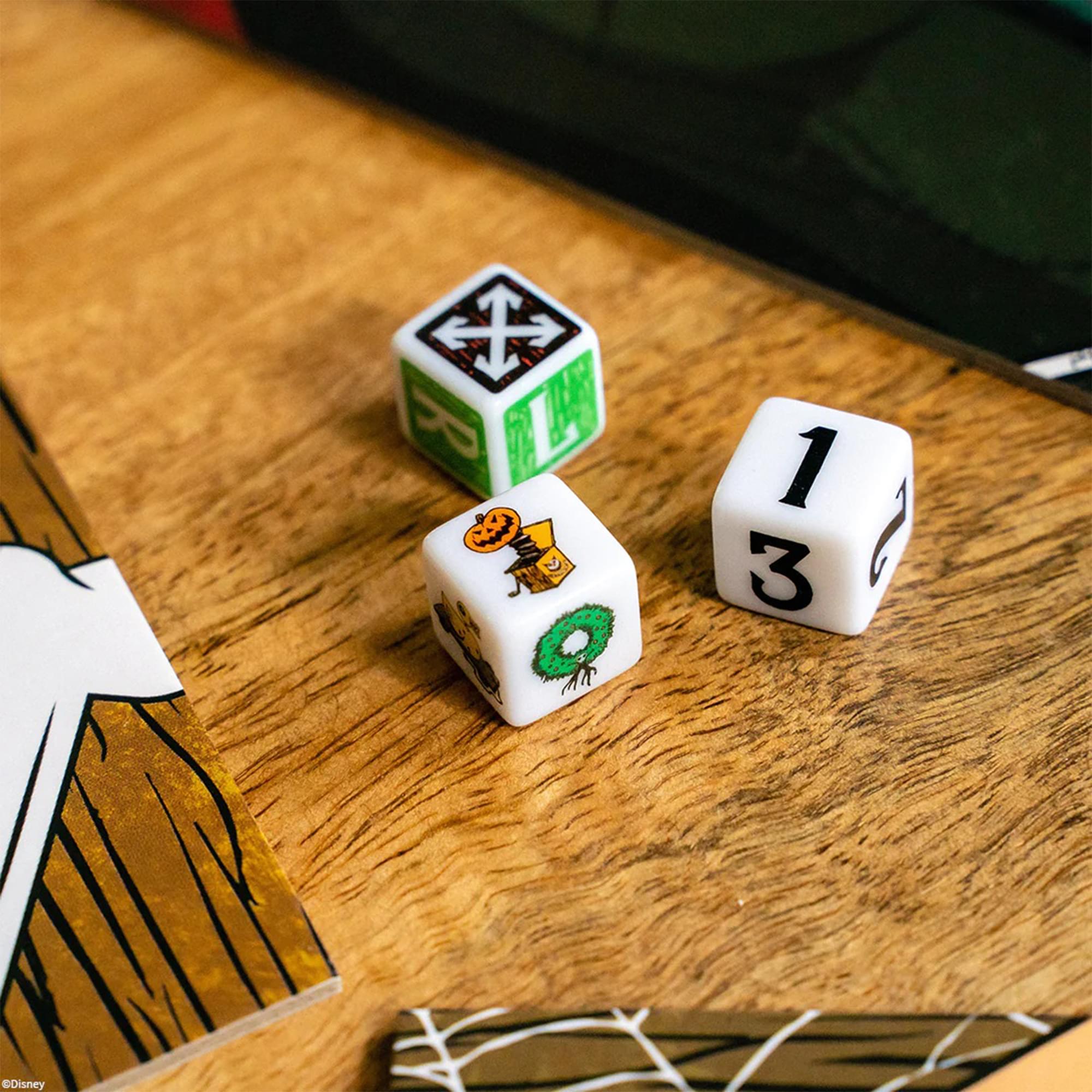 Nightmare Before Christmas Merry Madness Dice Game