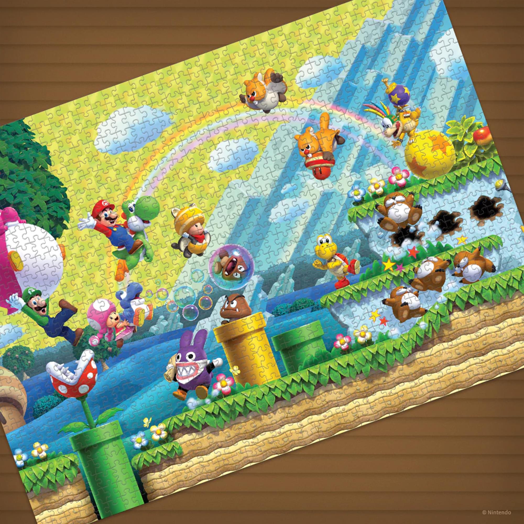 Super Mario "Chaos & Fun" 1000 Piece Jigsaw Puzzle