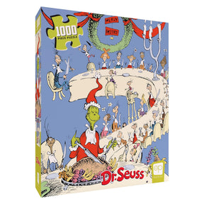 Dr. Seuss "The Grinch Feast" 1000 Piece Jigsaw Puzzle