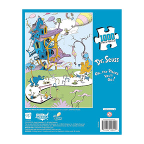 Dr. Seuss "Oh, The Places You'll Go" 1000 Piece Jigsaw Puzzle