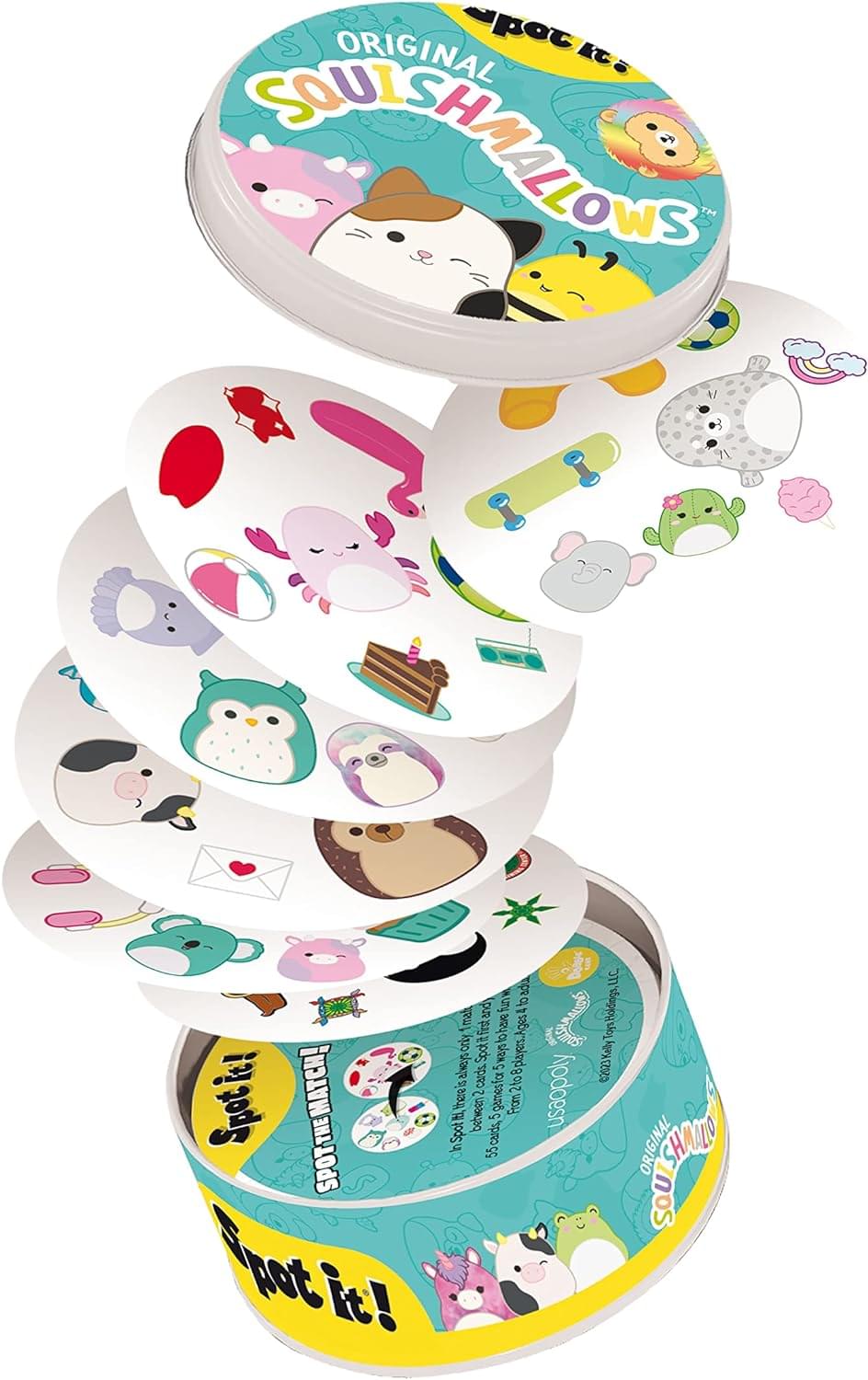 Squishmallows Spot It Card Game