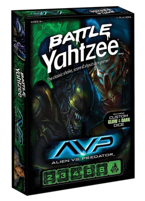 Alien vs. Predator Battle Yahtzee Dice Game