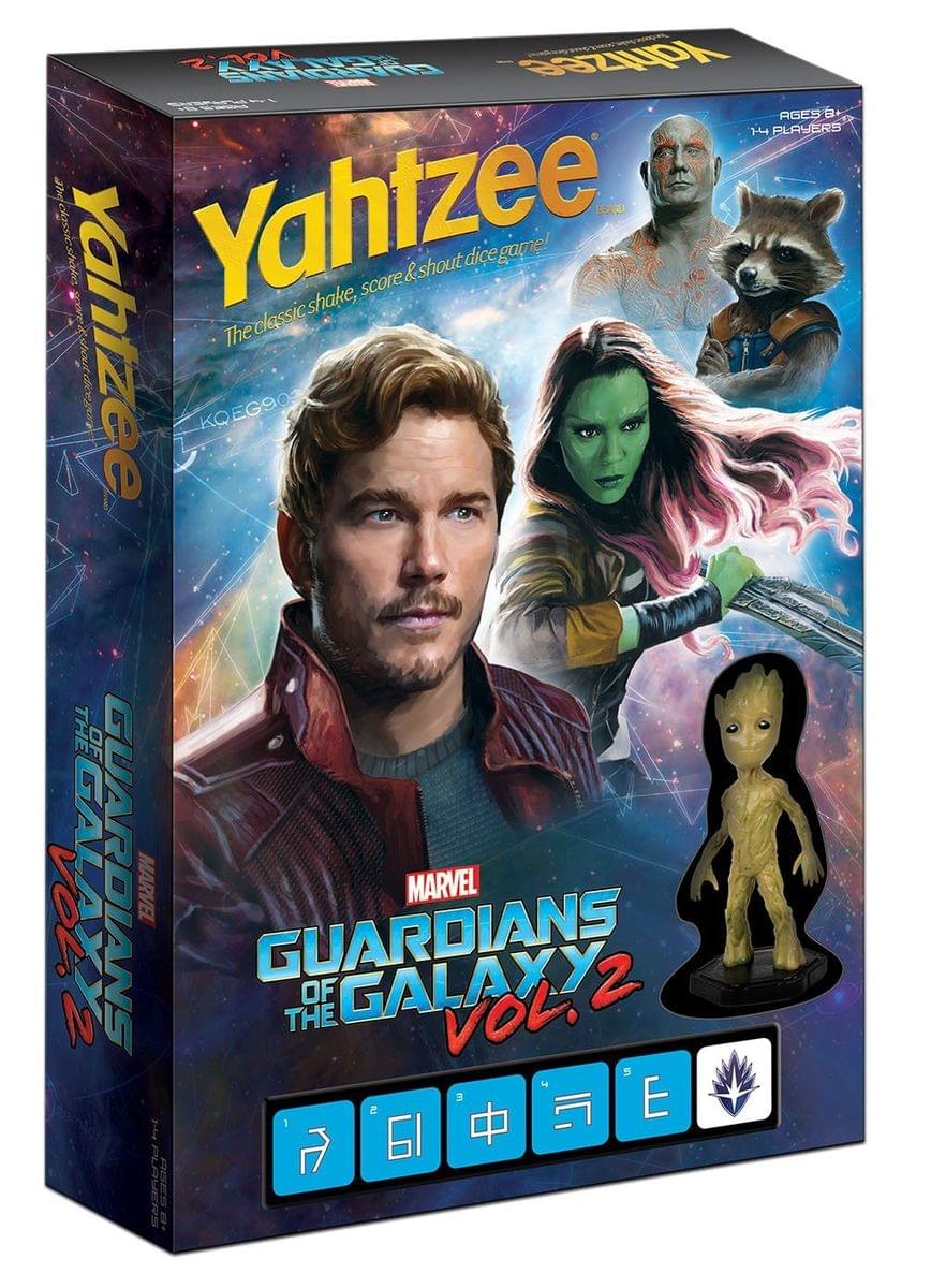 Guardian of the Galaxy Vol. 2 Yahtzee Dice Game