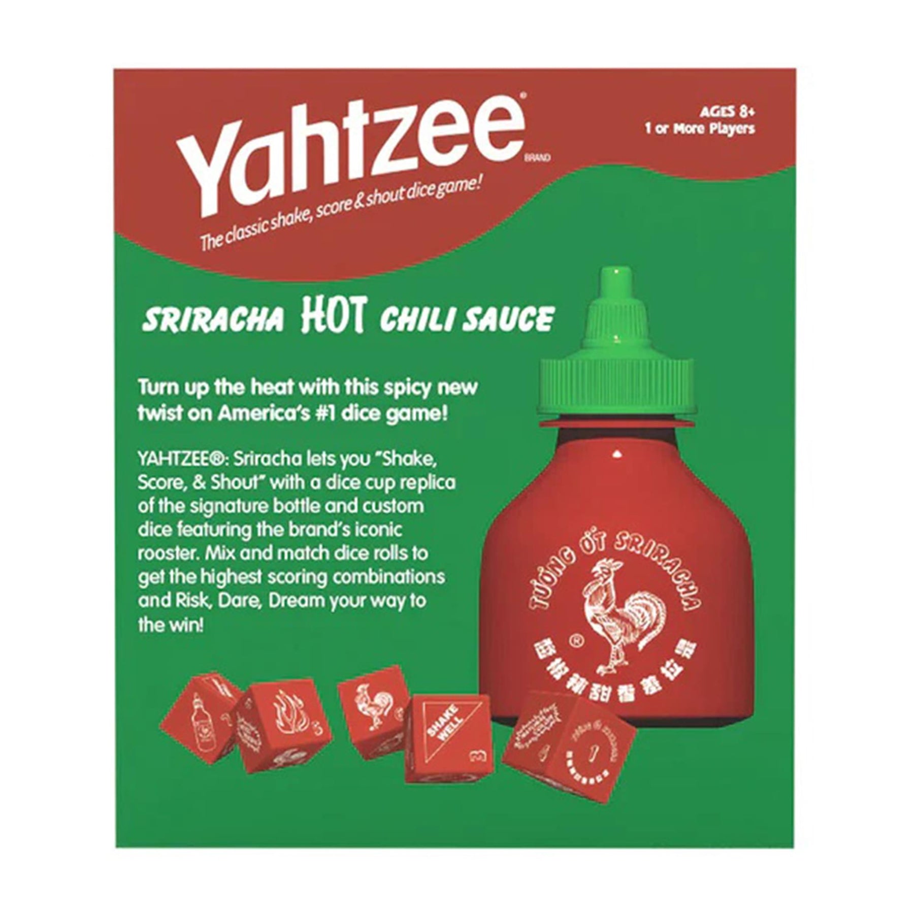 Sriracha Yahtzee Dice Game