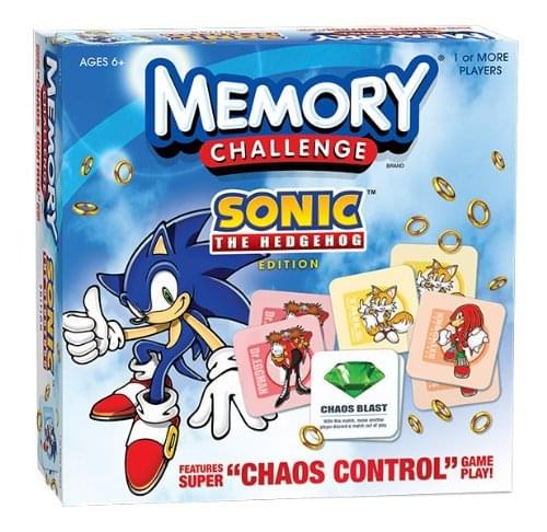 Sonic The Hedgehog Memory Challenge Boardgame