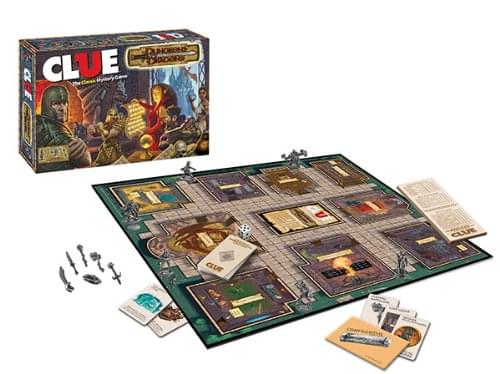 Dungeons And Dragons Clue Board Game