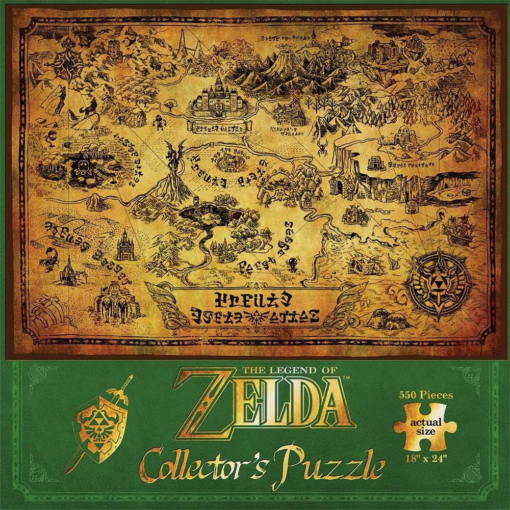Legend Of Zelda 550 Piece Puzzle