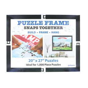 Matte Black Puzzle Frame | 20 x 27 Inches