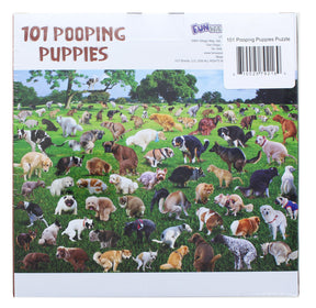 101 Pooping Puppies 1000 Piece Jigsaw Puzzle