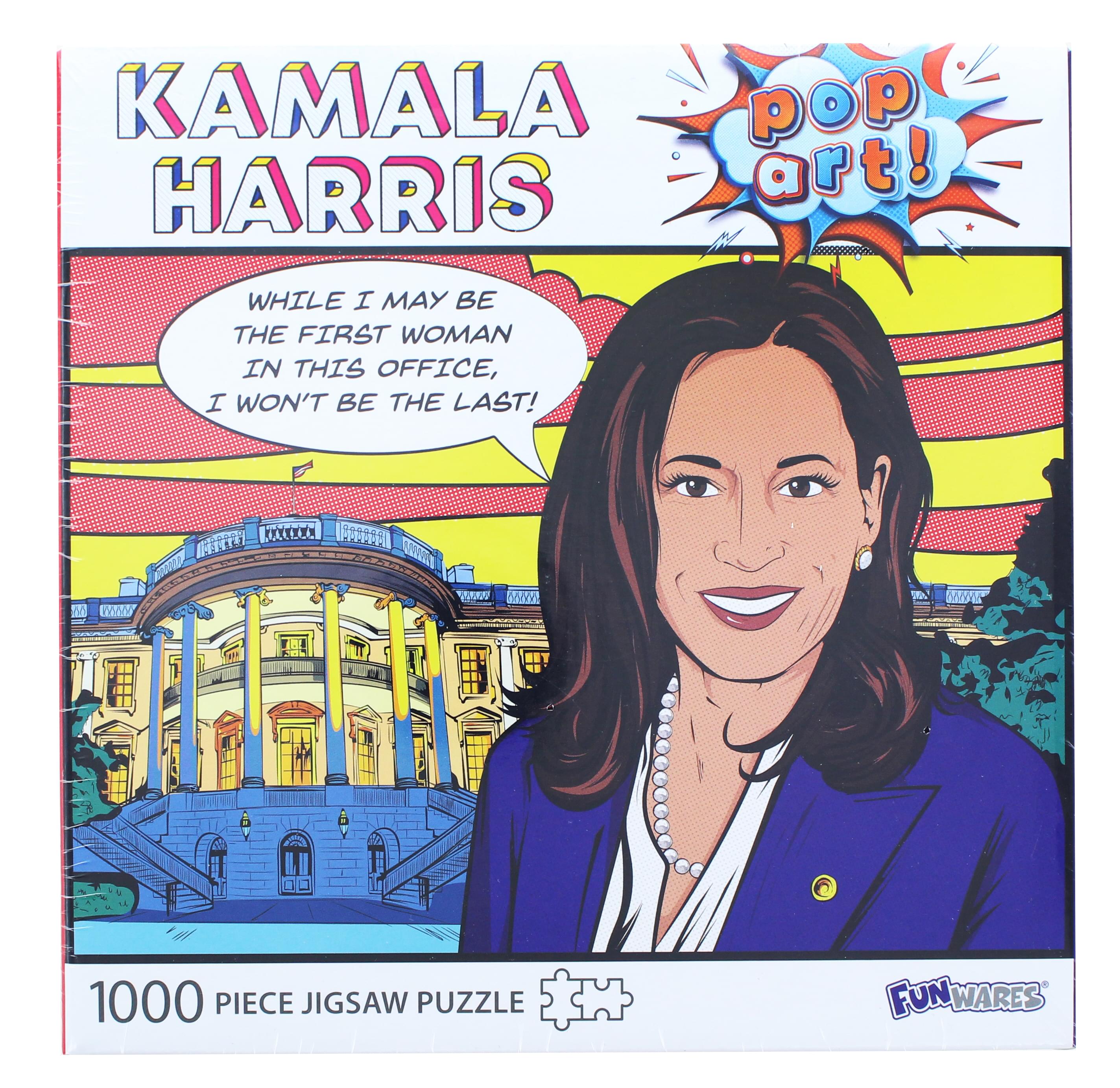 Kamala Harris Pop Art 1000 Piece Jigsaw Puzzle