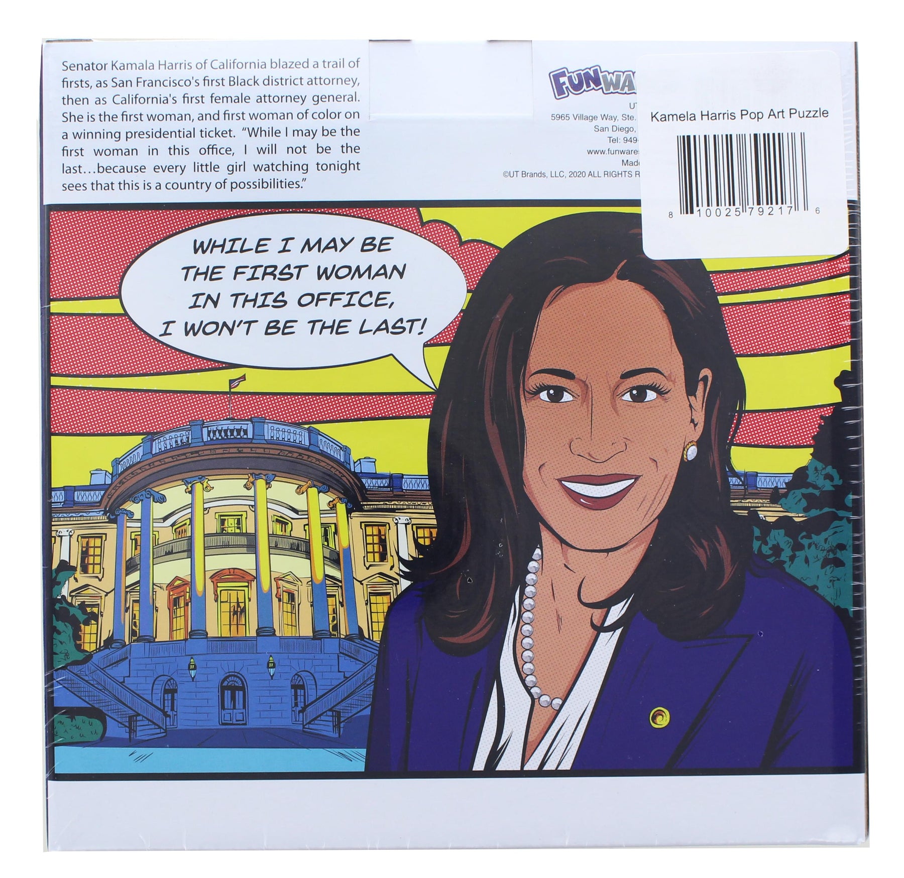 Kamala Harris Pop Art 1000 Piece Jigsaw Puzzle