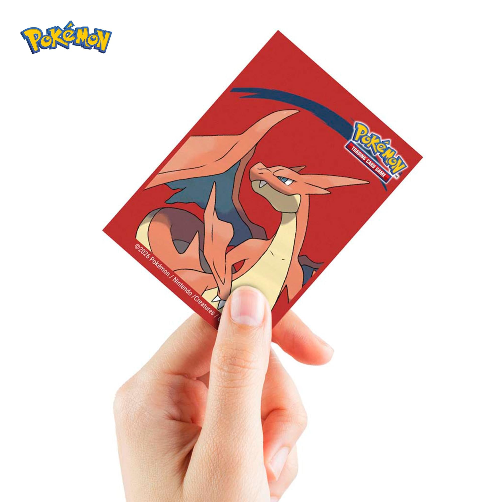 Pokemon TMG Mega Charizard Y Deck Protector Sleeves | 65 Count