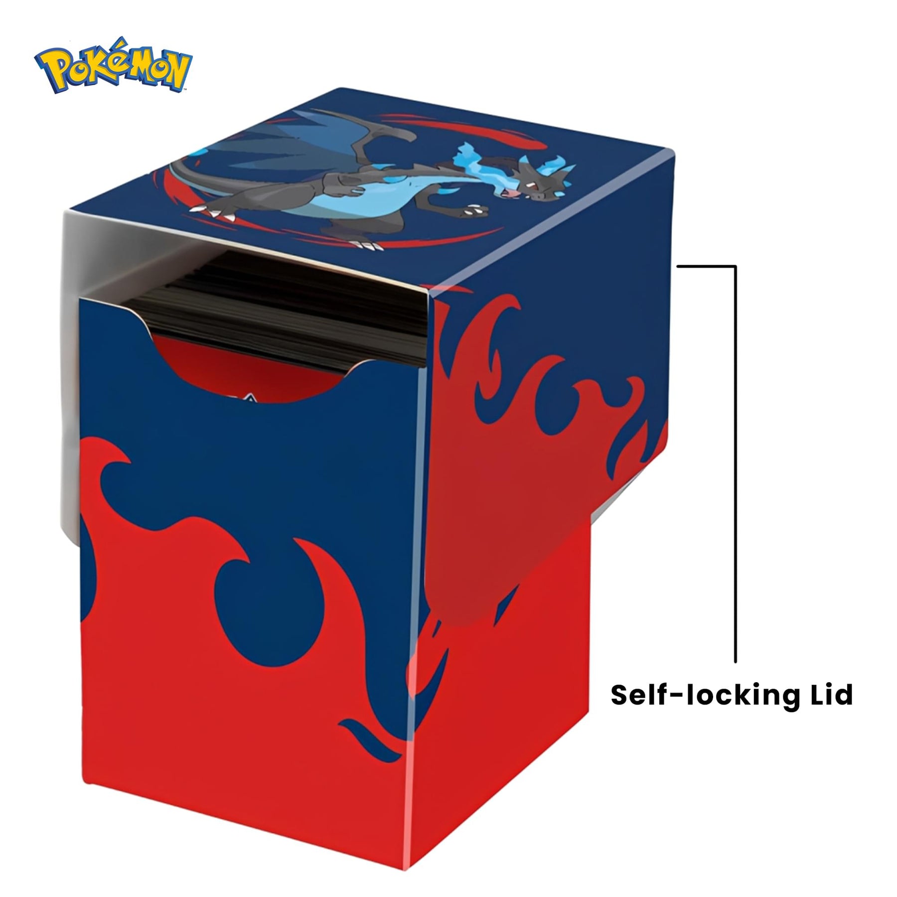 Pokemon TMG Mega Charizard X Ultra Pro 100+ Deck Box