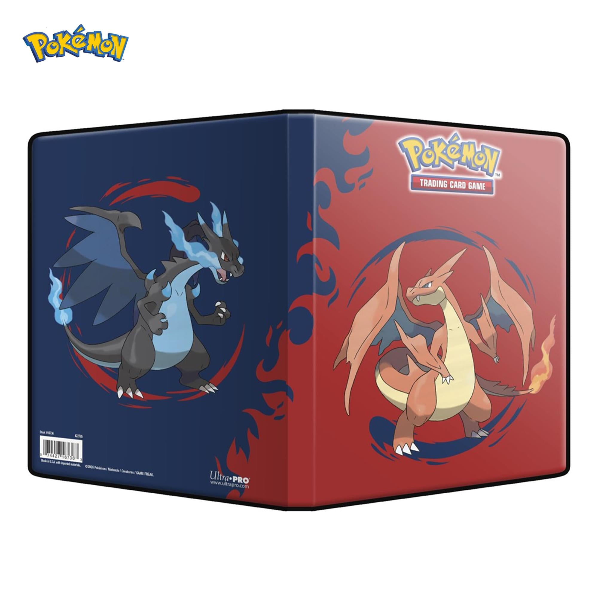 Pokemon TMG Mega Charizard X and Y 4-Pocket Ultra Pro Portfolio