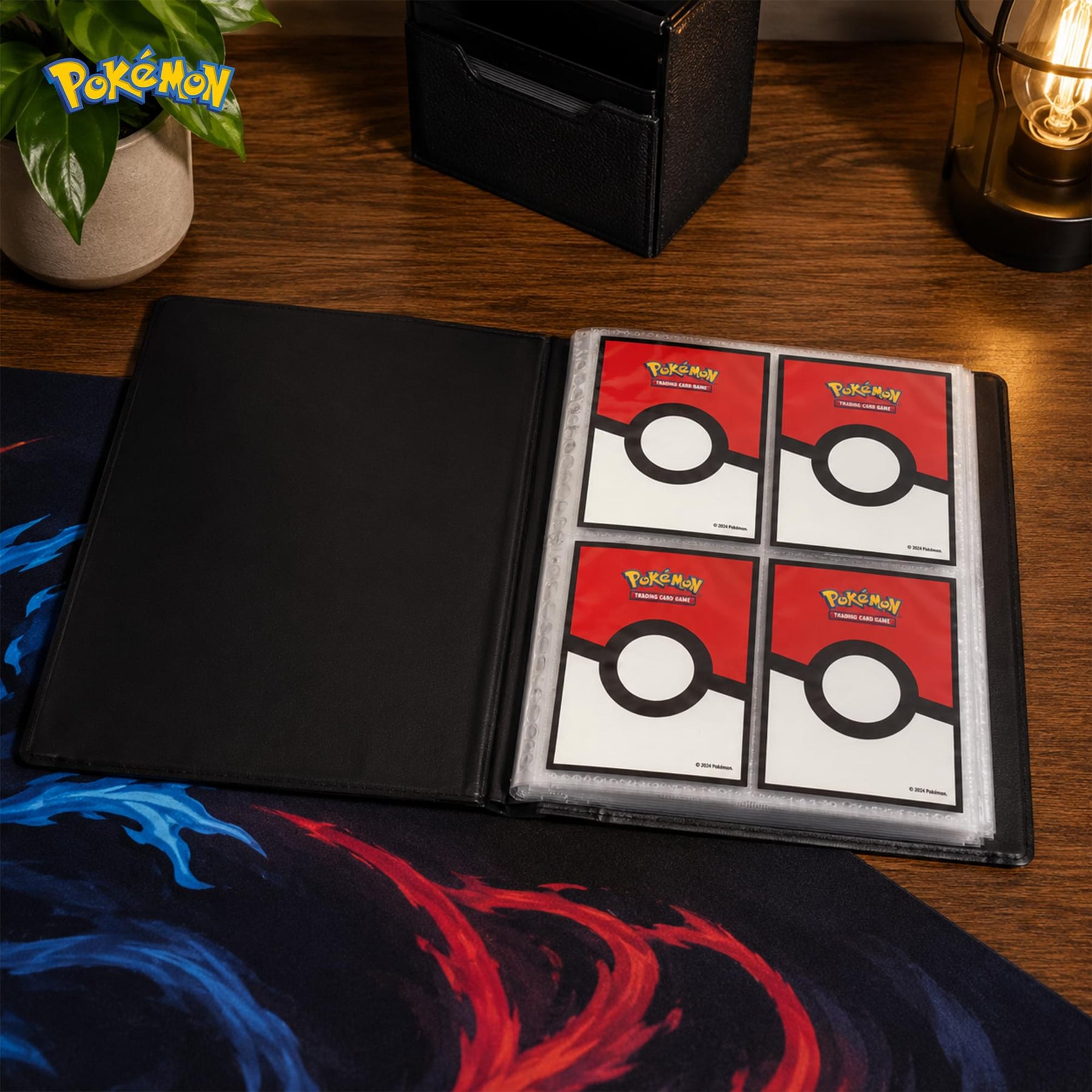 Pokemon TMG Mega Charizard X and Y 4-Pocket Ultra Pro Portfolio