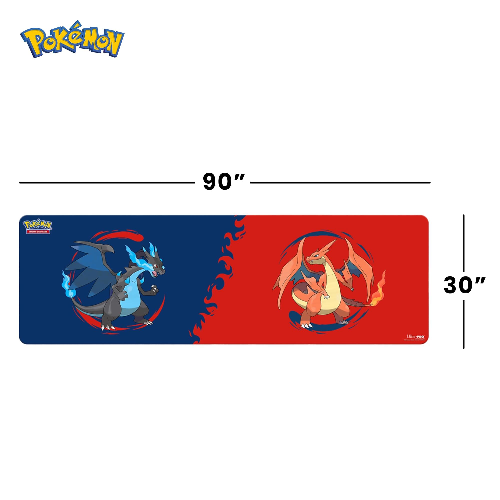 Pokemon TMG Mega Charizard X and Y Playmat | 8 Foot