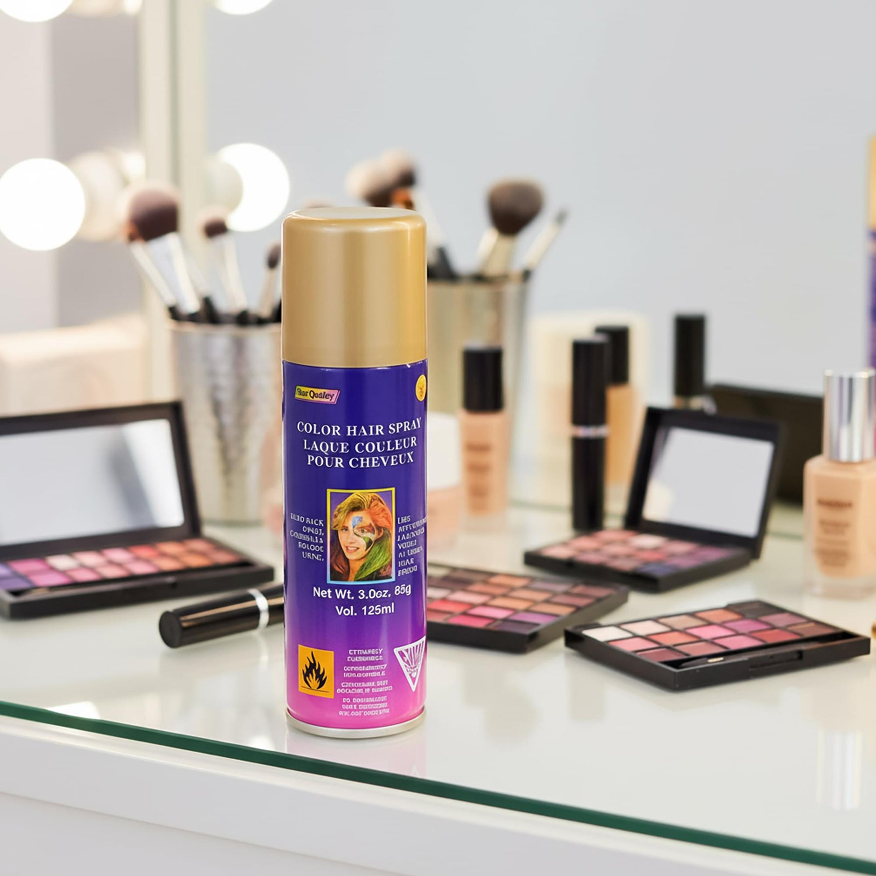 Gold Hair Spray Child Costume