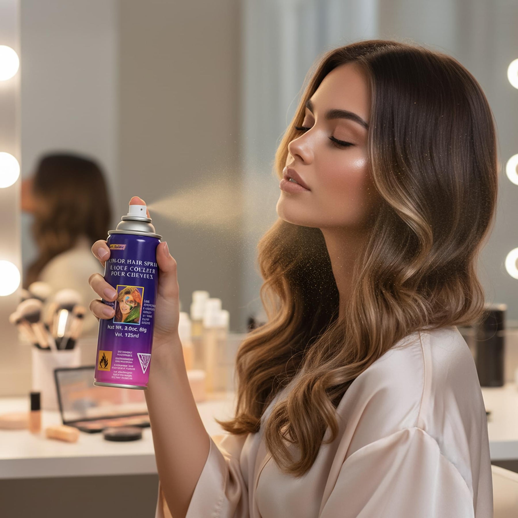 Gold Hair Spray Child Costume