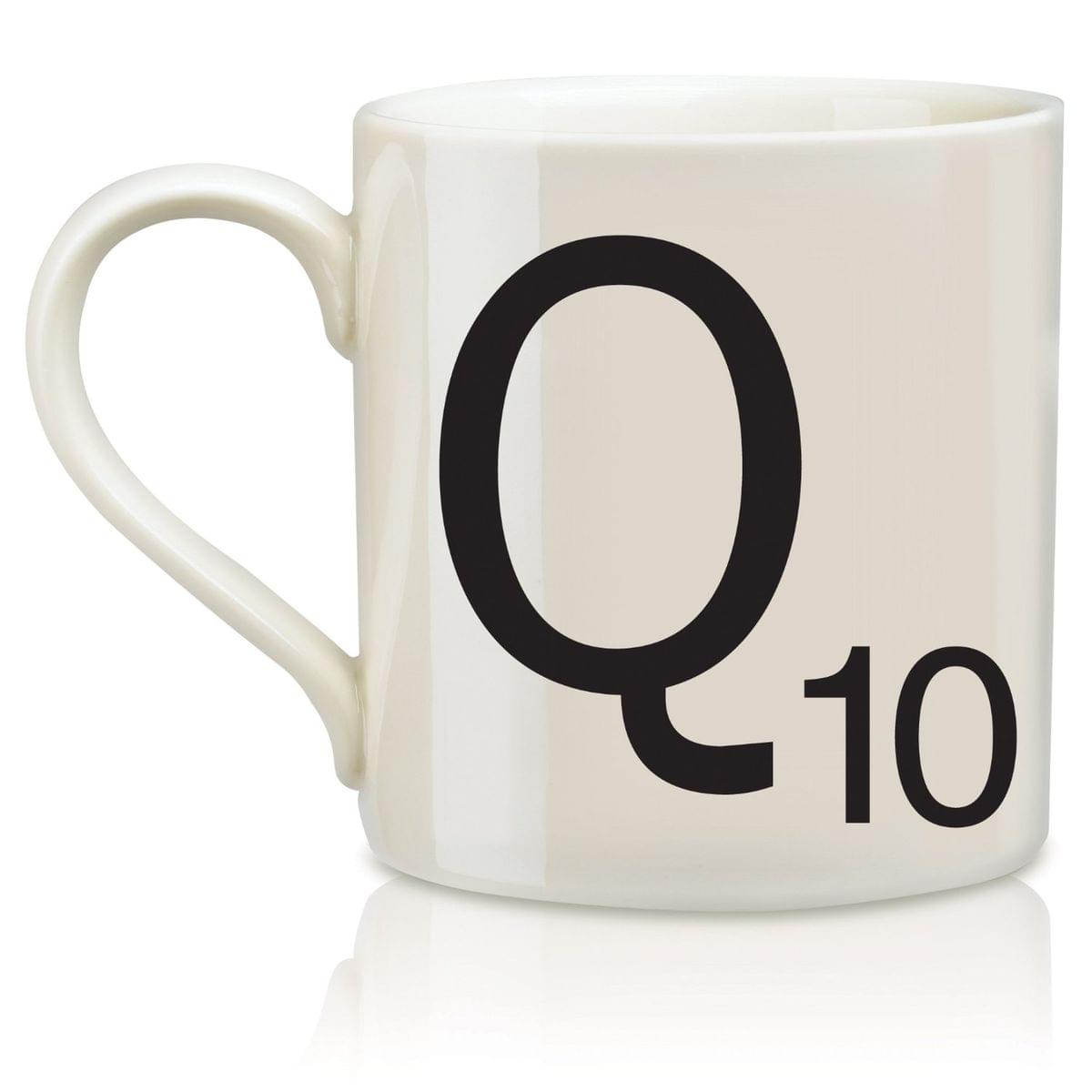 Scrabble Coffee Mug Letter Q As Used In James Bond Movie By Q