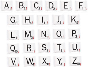 Scrabble 15" Pillow - Choose Your Letters