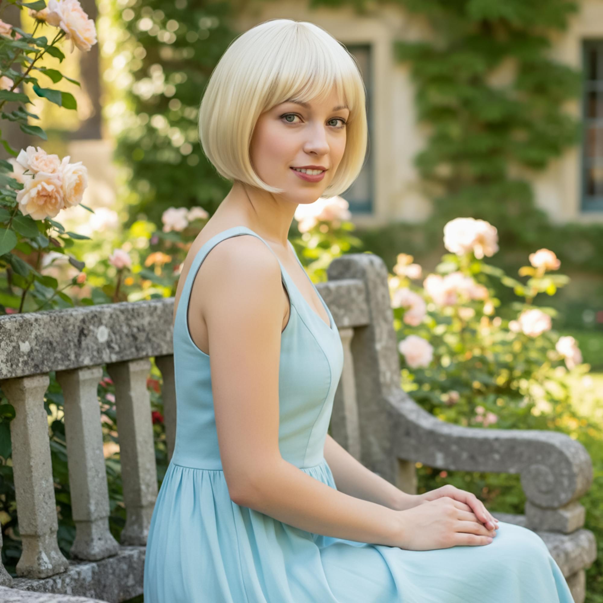 Eve Light Blonde Wig Costume Accessory