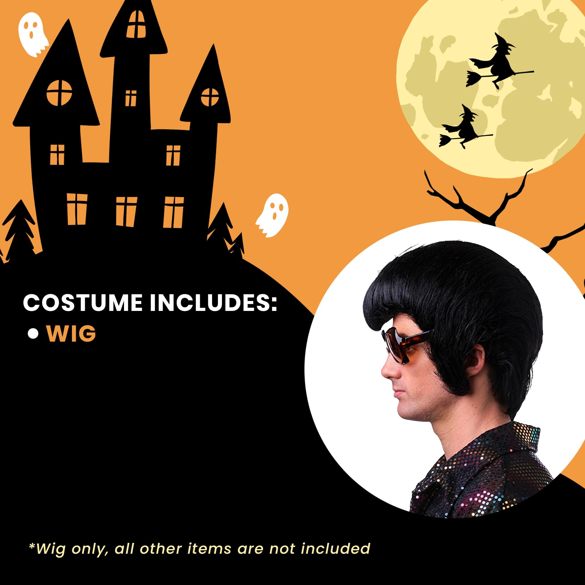 Rocker Wig Costume Accessory