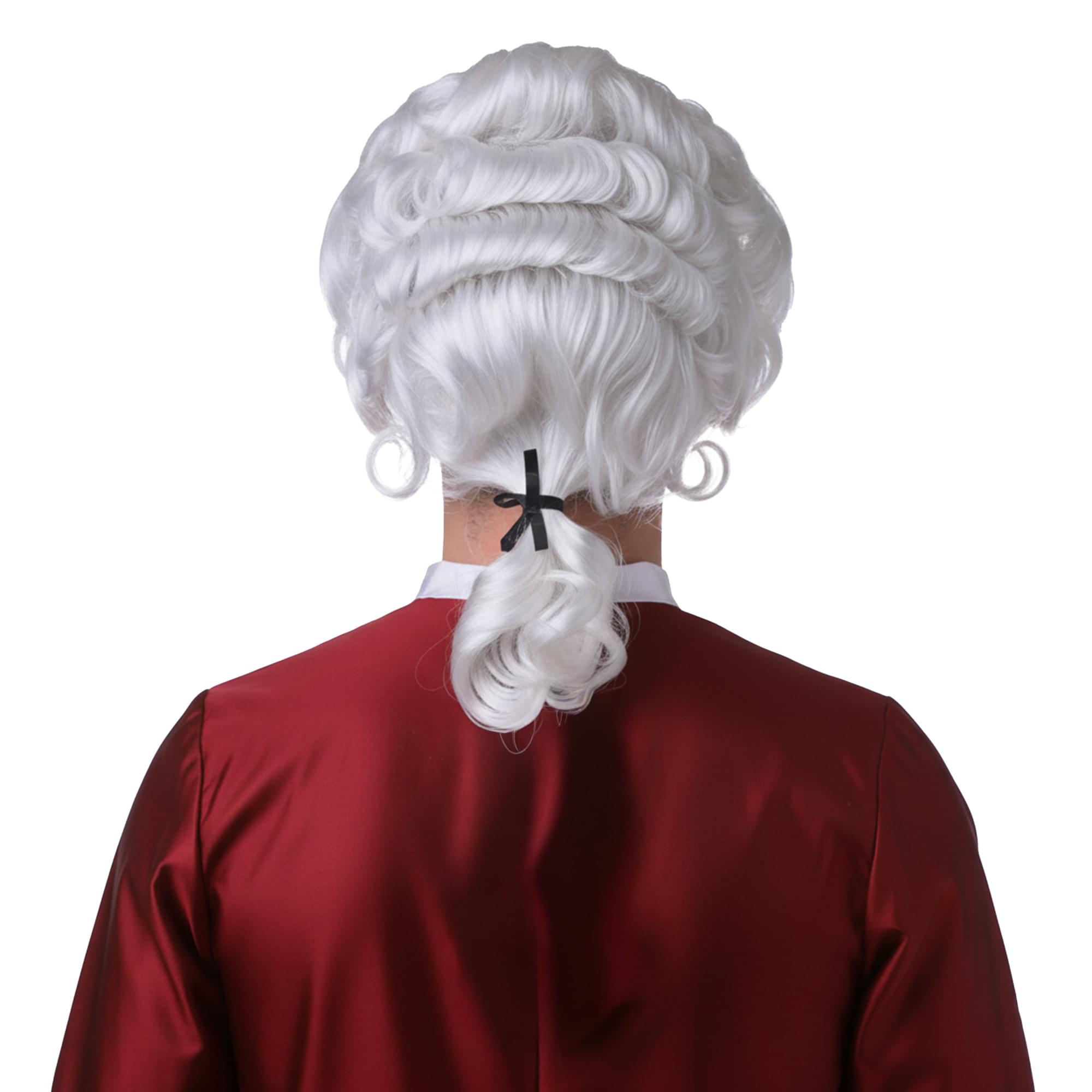 Colonial Man White Wig Costume Accessory