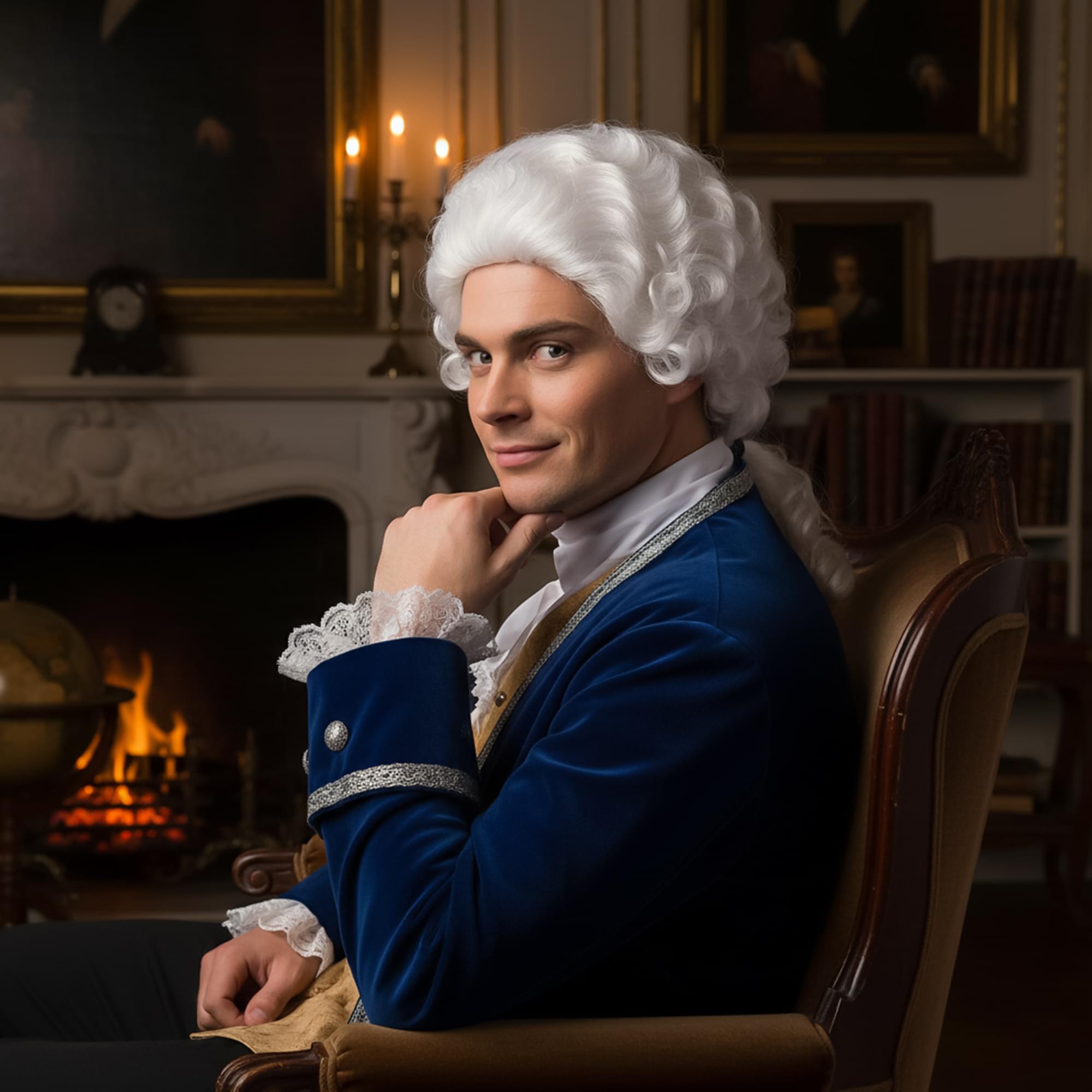 Minute Man White Adult Costume