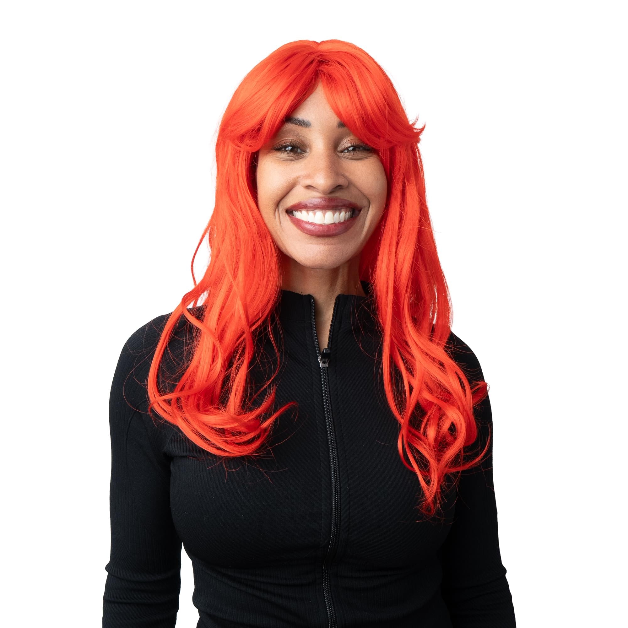 Burlesque Bright Red Wig