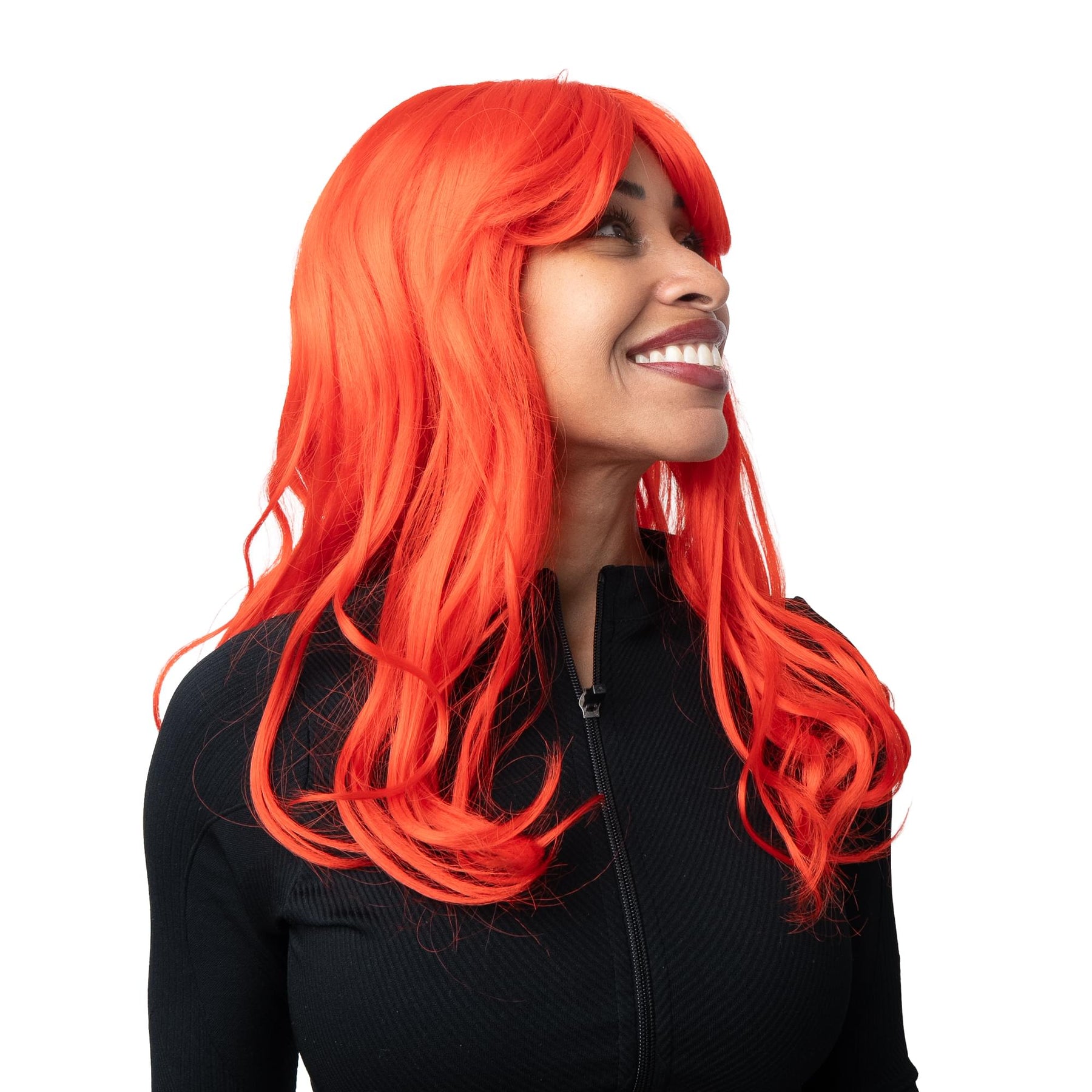 Burlesque Bright Red Wig
