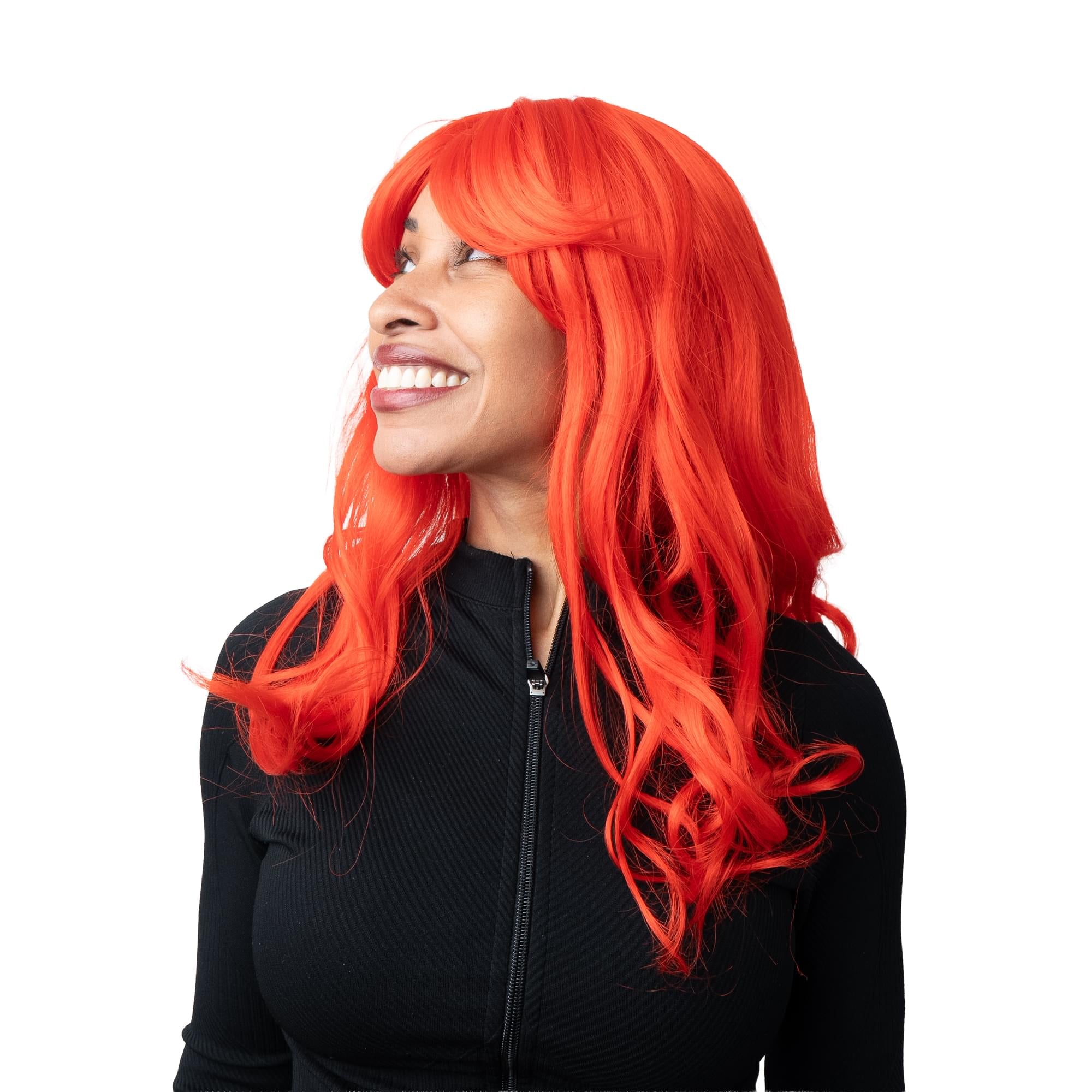 Burlesque Bright Red Wig