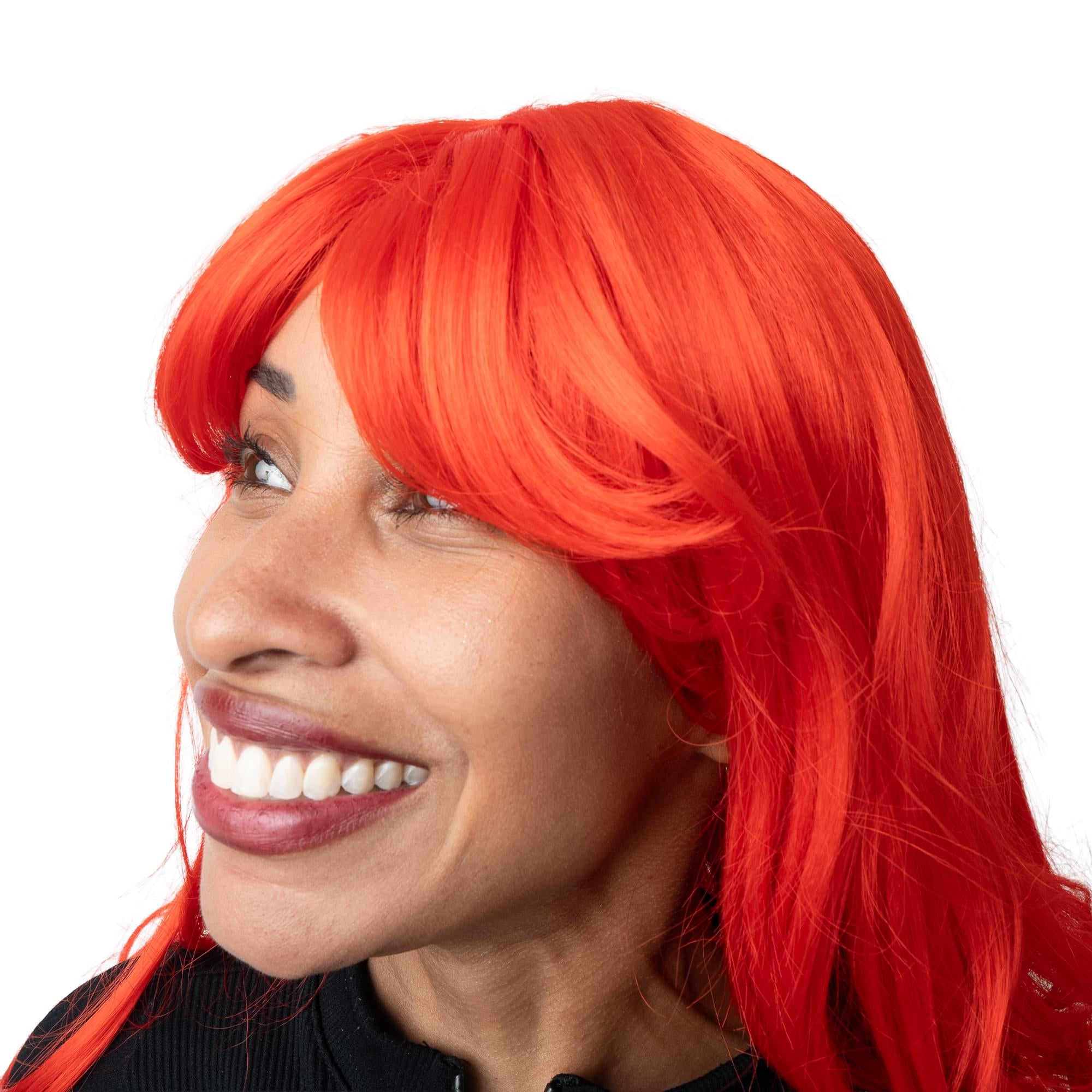 Burlesque Bright Red Wig