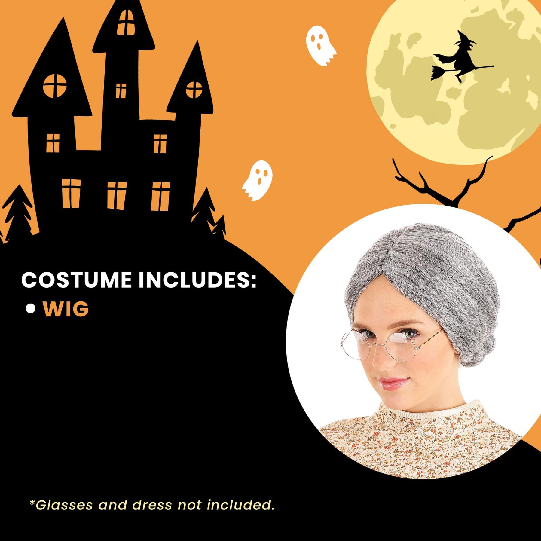 Granny Grey Wig