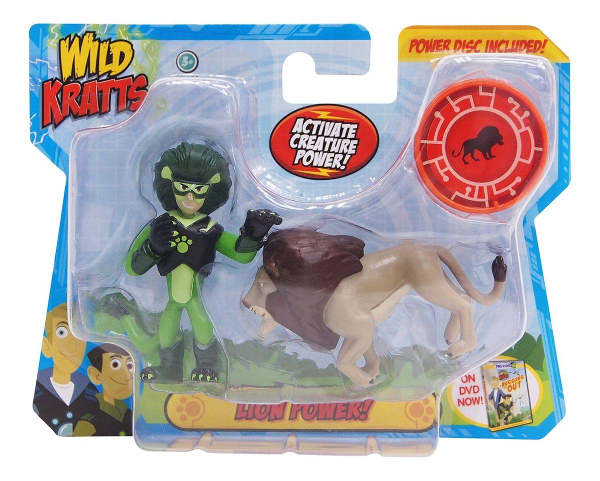 Wild Kratts Animal Power 2-Pack Figure Set: Lion Power