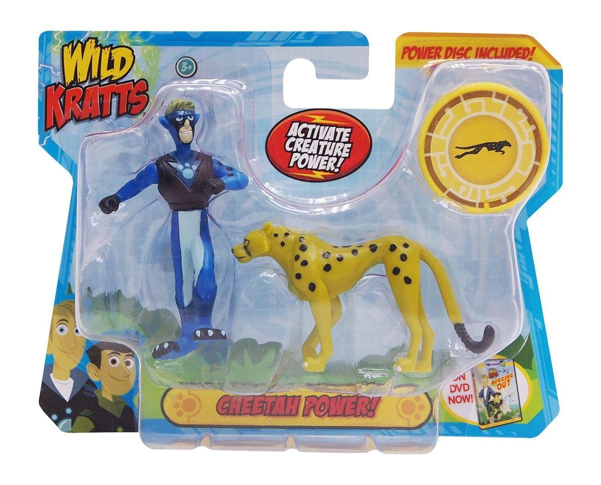 Wild Kratts Animal Power 2-Pack Figure Set: Cheetah Power