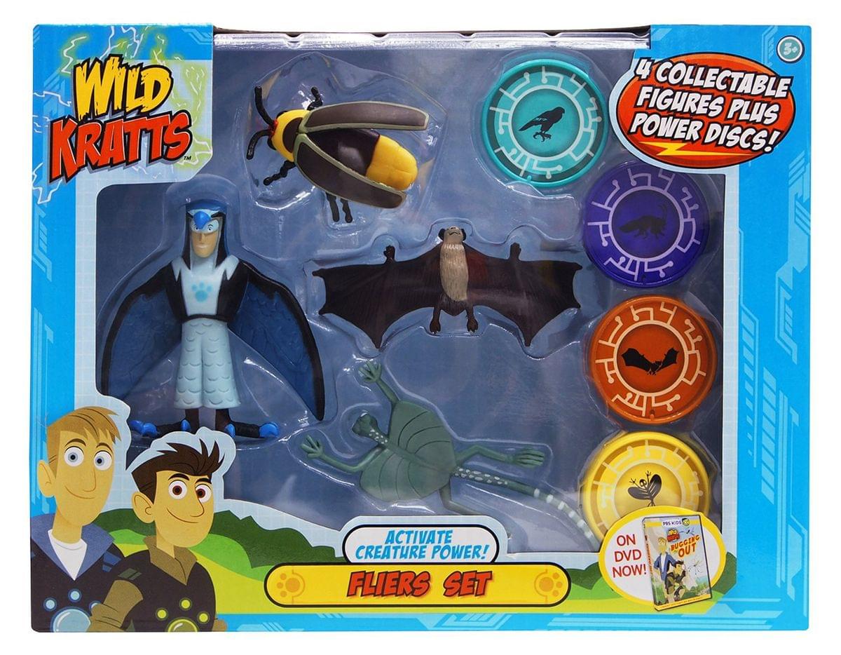 Wild Kratts Creature Power Fliers Figure Set