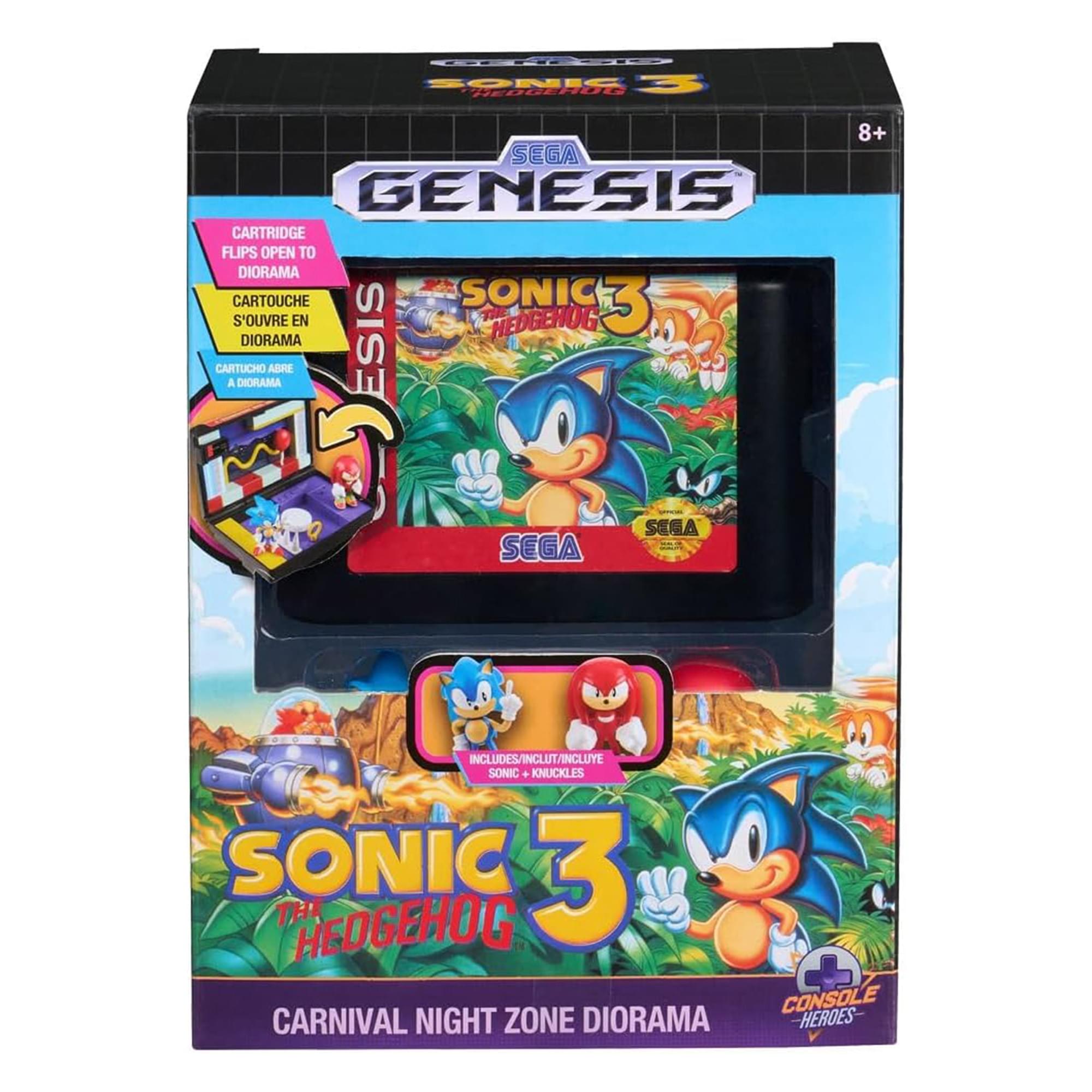 Sonic 3 Sega Console Heroes Cartridge Playset | Sonic & Knunckles