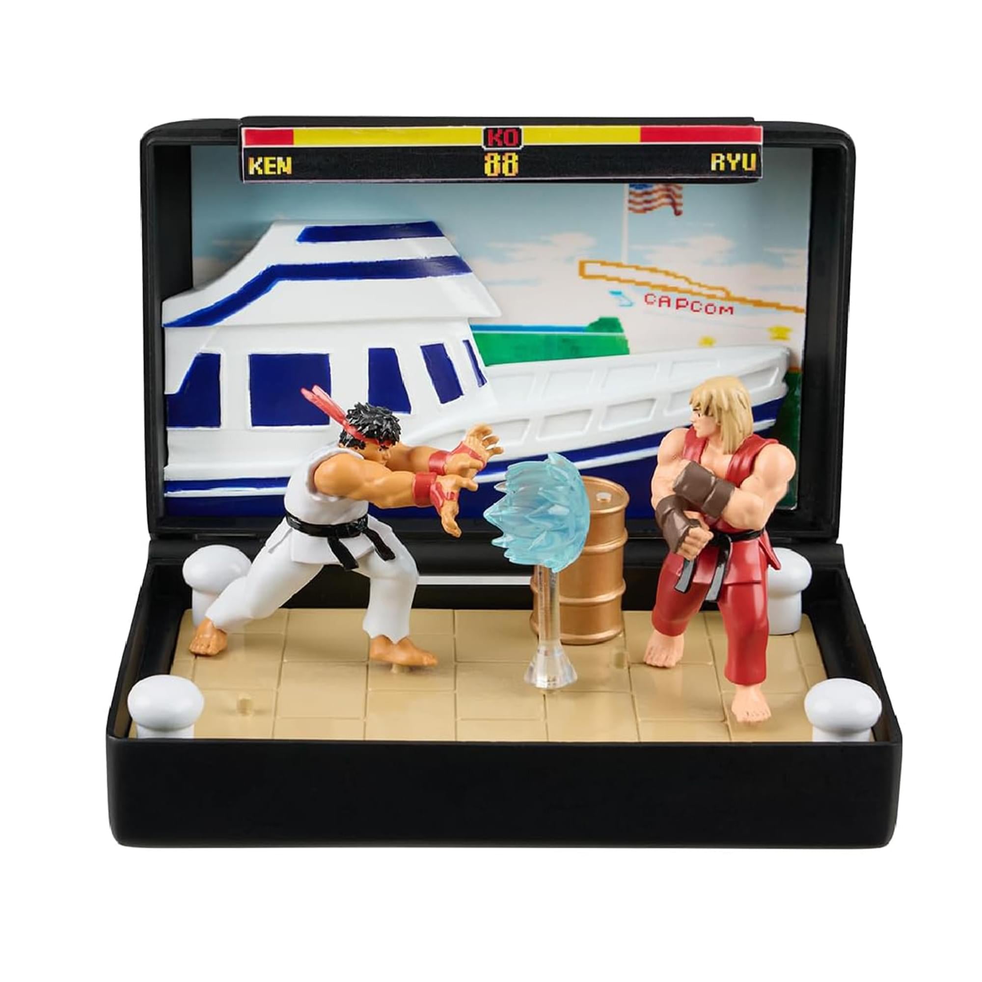 Street Fighter II Sega Console Heroes Cartridge Playset | Ryu & Ken