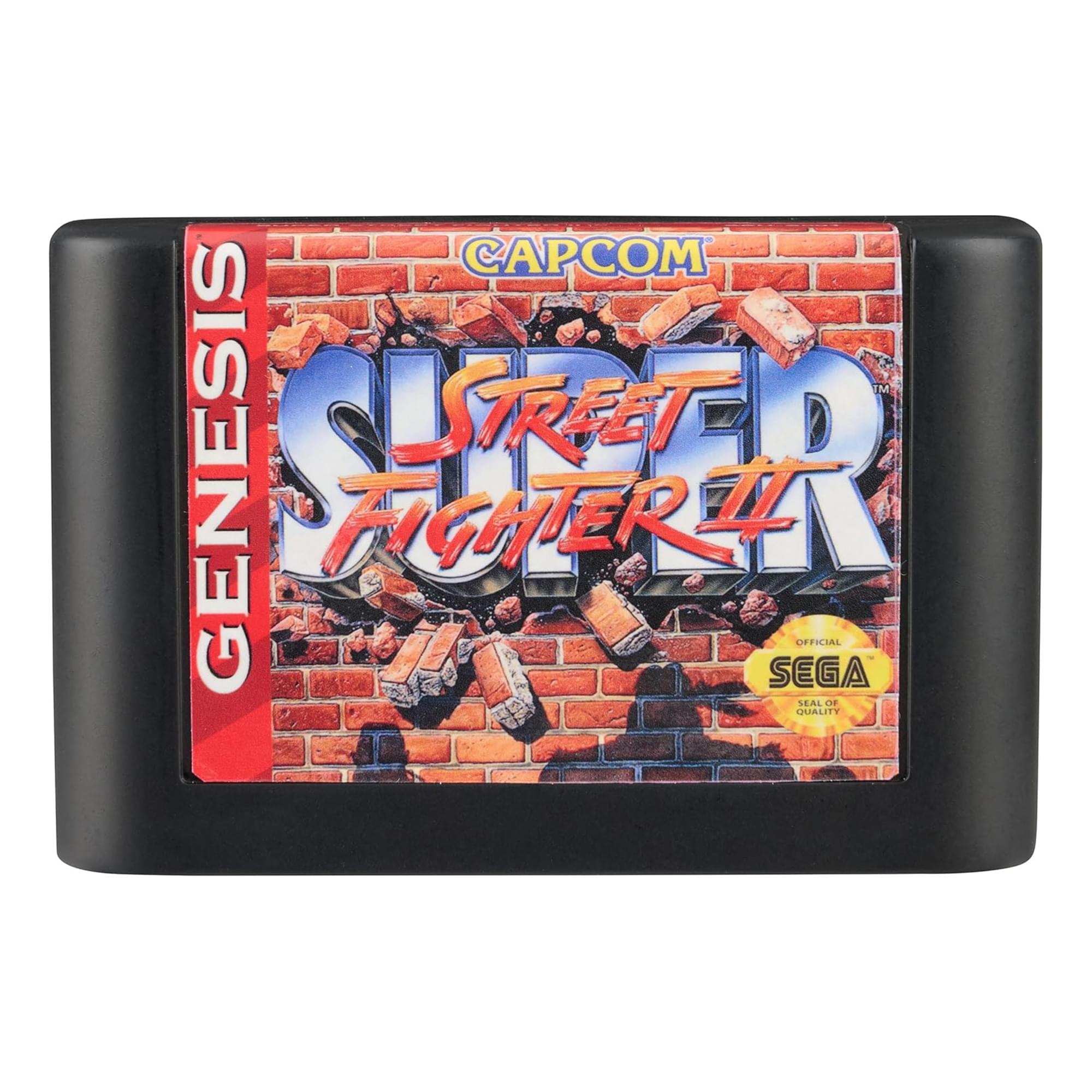 Street Fighter II Sega Console Heroes Cartridge Playset | Ryu & Ken